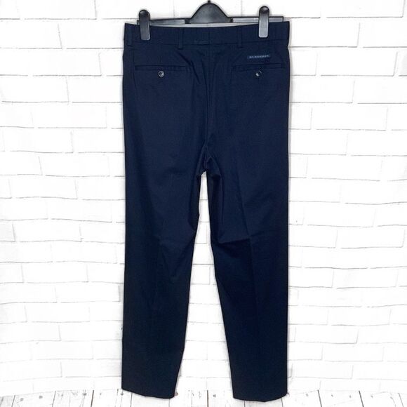 BURBERRY GOLF Navy Trousers - Picture 4 of 9